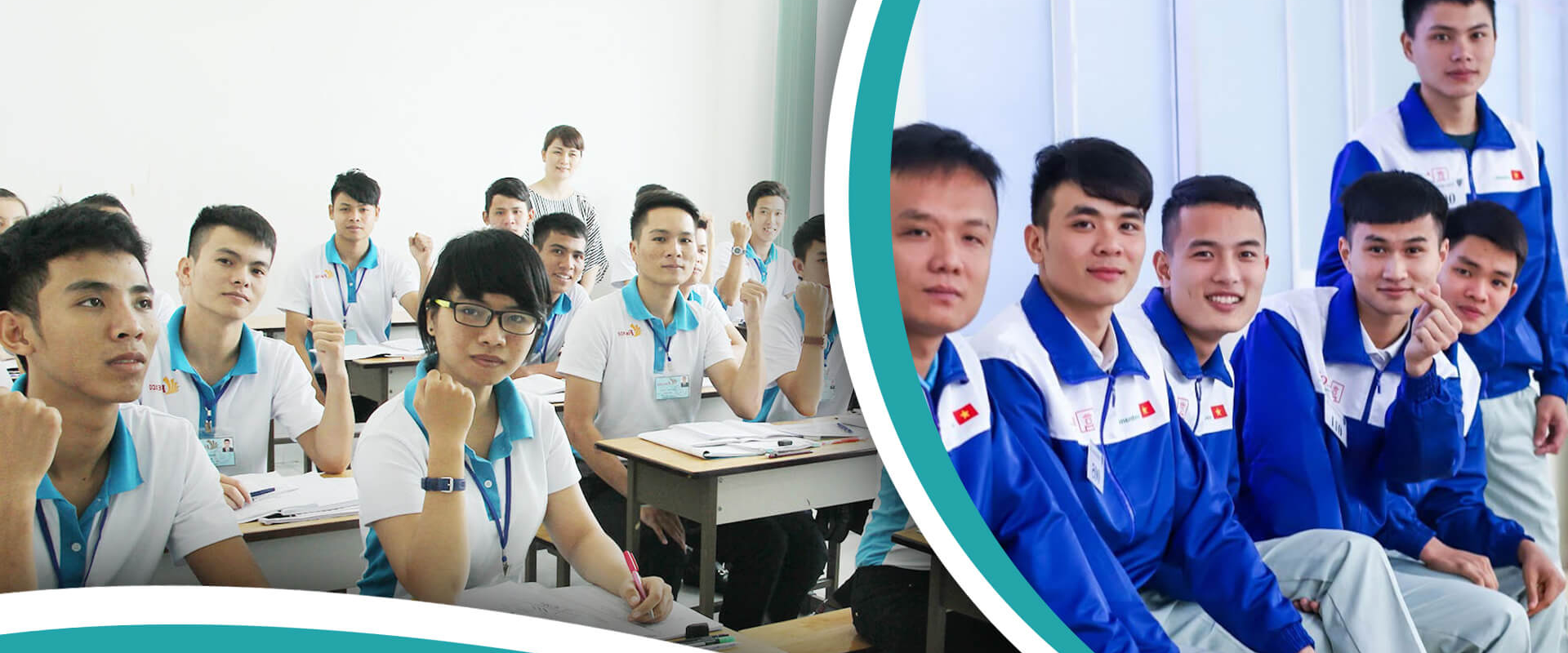 Học viên và lao động trẻ trong chương trình đào tạo TRAENCO